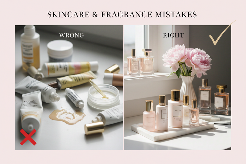 Common Skincare & Fragrance Mistakes and How to Avoid Them