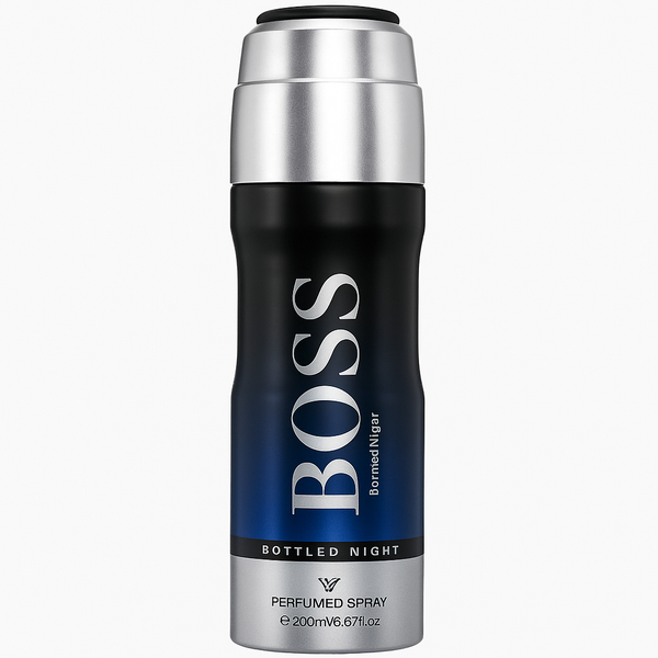 BOSS Bottled Night Masculine Perfumed Body Spray for Men 200ml